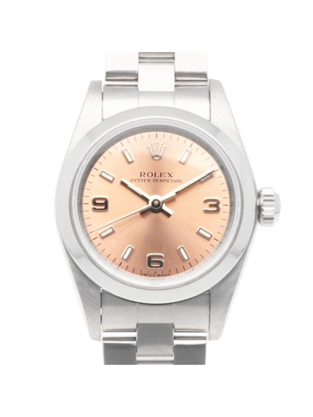 Rolex Oyster Perpetual Watch Stainless Steel Automatic Winding Overhauled